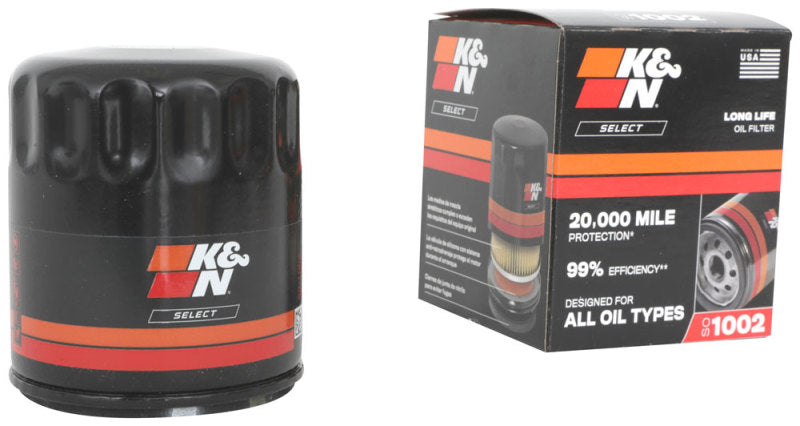 K&N 21-23 Ford Bronco 2.3L L4 / Ford Bronco Sport 1.5L L3 Spin-On Oil Filter