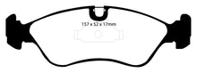 Load image into Gallery viewer, EBC 91-95 Opel Astra 2.0 Redstuff Front Brake Pads