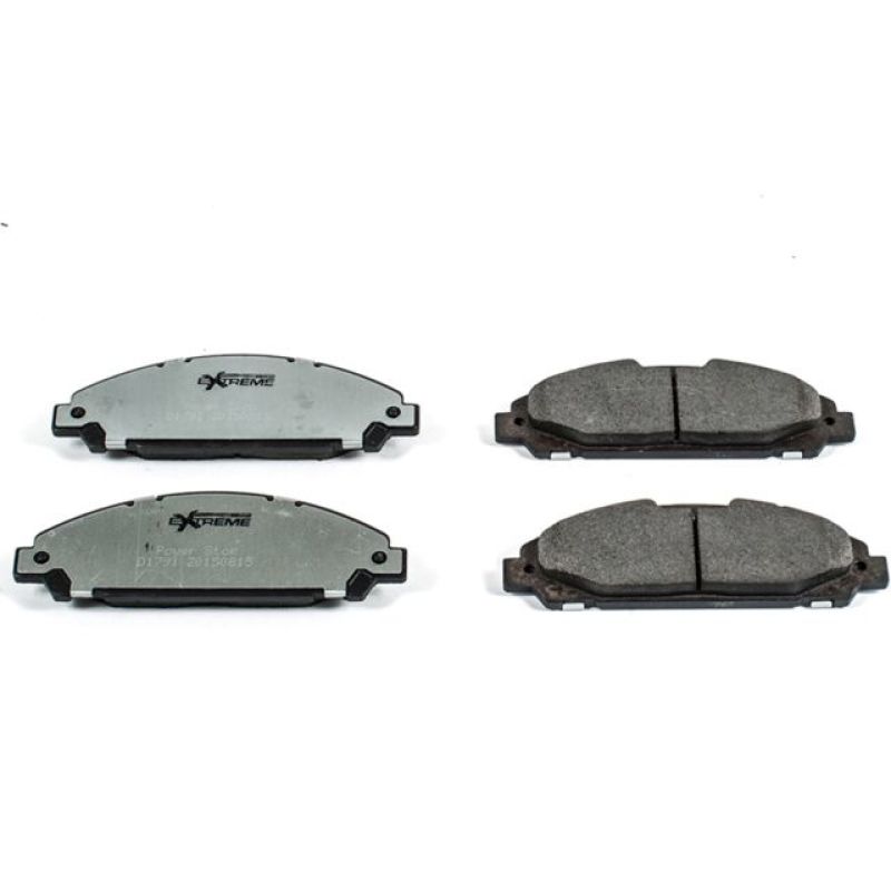 Power Stop 15-19 Ford Mustang Front Z26 Extreme Street Brake Pads w/Hardware