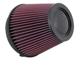 K&N Filter Universal Air Filter Carbon Fiber Top With 6in Flange x 7.5in Base x 6in H