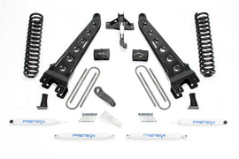 Fabtech 17-21 Ford F250/F350 4WD Gas 6in Rad Arm Sys w/Coils & Perf Shks