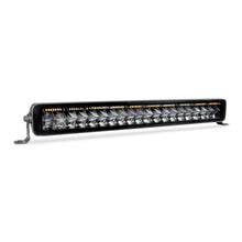 Load image into Gallery viewer, Go Rhino Xplor Blackout Combo Series Dbl Row LED Light Bar w/Amber (Side/Track Mount) 21.5in. - Blk