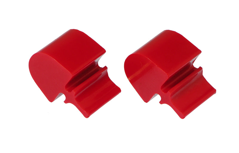 Prothane Universal Bump Stop Pull Through Style - Red