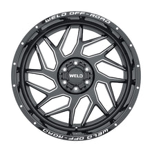 Load image into Gallery viewer, Weld Off-Road W117 20X10 Fulcrum 5X127 5X139.7 ET-18 BS4.75 Gloss Black MIL 87.1