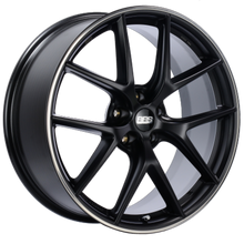 Load image into Gallery viewer, BBS CI-R 19x10 5x112 ET25 Satin Black Polished Rim Protector Wheel -82mm PFS/Clip Required