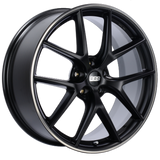 BBS CI-R 19x10.5 5x112 ET35 Satin Black Rim Protector Wheel PFS/Clip Required