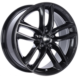 BBS SX 19x8.5 5x112 ET46 Crystal Black Wheel -82mm PFS/Clip Required