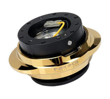 Load image into Gallery viewer, NRG Quick Release Kit - Black Body/ Chrome Gold Oval Ring