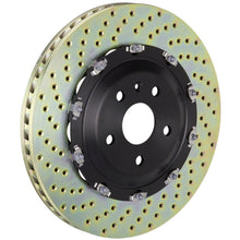 Load image into Gallery viewer, Brembo 06-08 RS4 Front 2-Piece Discs 380x34 2pc Rotor Drilled