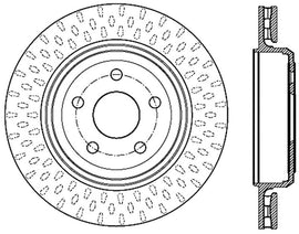 StopTech 12-13 Jeep SRT8 Rear Left Slotted Sport Brake Rotor