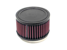 Load image into Gallery viewer, K&amp;N Filter Universal Rubber Round Straight Filter 3.5in Flange 3in Height