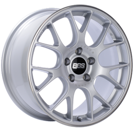 BBS CH-R 19x8.5 5x120 ET32 Brilliant Silver Polished Rim Protector Wheel -82mm PFS/Clip Required