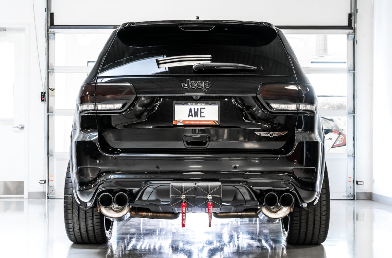 AWE Tuning 2020 Jeep Grand Cherokee SRT/Trackhawk Touring Edition Exhaust - Use w/Stock Tips