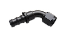 Load image into Gallery viewer, Vibrant Push-On 60 Degree Hose End Elbow FittingSize -4AN