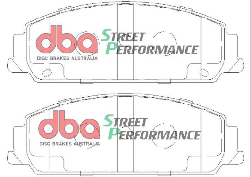 DBA 08-09 Pontiac G8 3.6 Base/6.0 SP500 Front Brake Pads