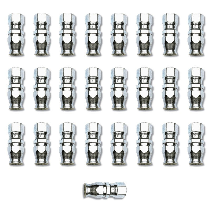 Russell Performance -6 AN Endura Pwerflex Power Steering Straight Hose Ends (25 pcs.)