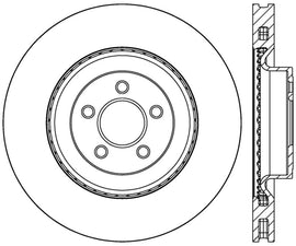 StopTech 2015 Ford Mustang GT w/ Brembo Brakes Left Front Slotted Brake Rotor