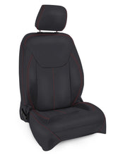 Load image into Gallery viewer, PRP 13-18 Jeep Wrangler JK Front Seat Covers/2 door or 4 door (Pair) - Black with Red Stitching