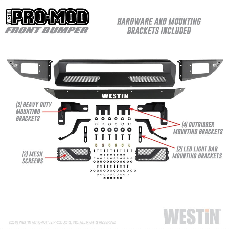 Westin 15-17 Ford F-150 Pro-Mod Front Bumper