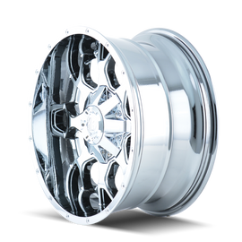 Mayhem 8015 Warrior 20x9 / 8x165.1 BP / 0mm Offset / 130.8mm Hub Chrome Wheel