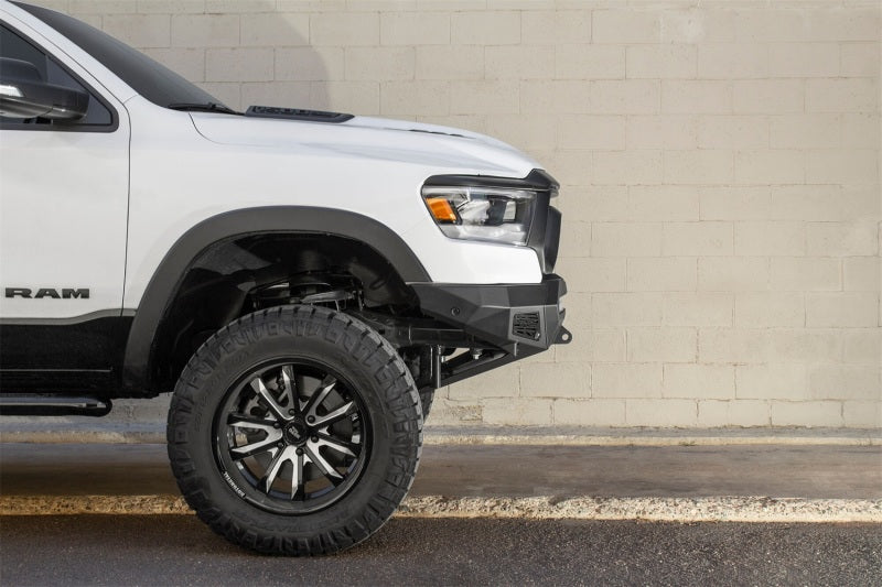 Addictive Desert Designs 2019 Ram Rebel 1500 Stealth Fighter Fr Bumper w/Parking Sensor Cutouts