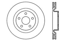 Load image into Gallery viewer, StopTech 08-09 Pontiac G8 Slotted &amp; Drilled Front Left Rotor