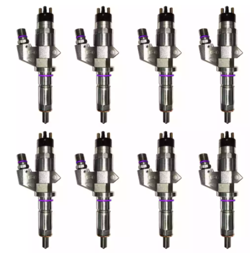 Exergy 01-04 Chevrolet Duramax 6.6L LB7 Reman 30% Over Injector - Set of 8