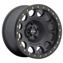 Load image into Gallery viewer, Method MR105 Beadlock 17x8.5 0mm Offset 6x5.5 108mm CB Matte Black w/BH-H24125 Wheel