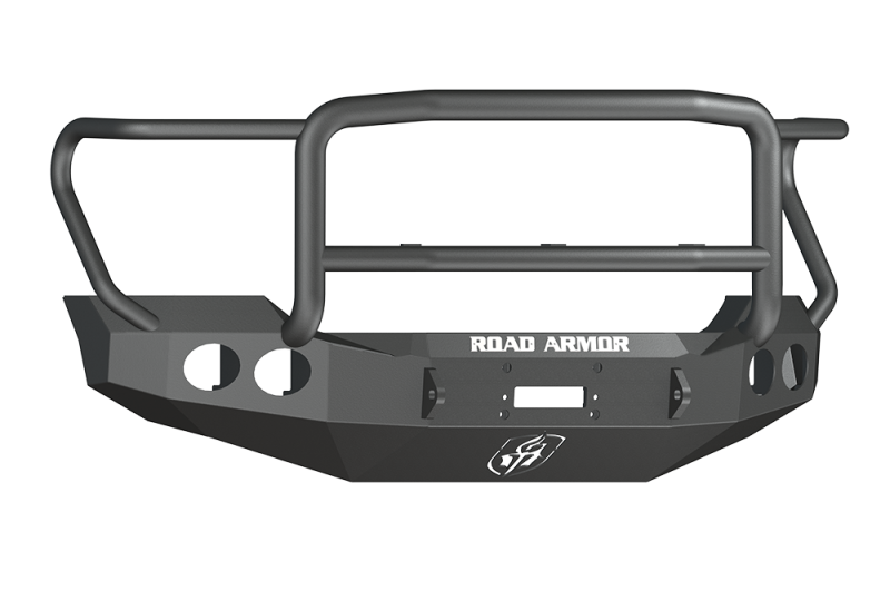 Road Armor 11-16 Ford F-250 Stealth Front Winch Bumper w/Lonestar Guard - Tex Blk