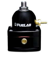 Load image into Gallery viewer, Fuelab 515 TBI Adjustable FPR 10-25 PSI (2) -10AN In (1) -6AN Return - Black
