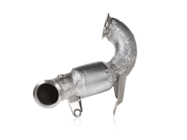 Akrapovic 2020 Mercedes-Benz CLA45S/A45S AMG (C118/X118/W177) DownPipes w/ Cat (SS)
