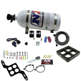 Nitrous Express Dominator Single Entry Crossbar Pro-Power Nitrous Kit (100-500HP) w/10lb Bottle