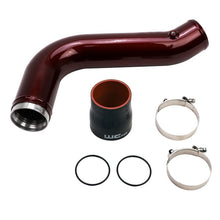 Load image into Gallery viewer, Wehrli 17-19 Chevrolet 6.6L L5P Duramax Passenger Side 3.5in Intercooler Pipe - Flat Black