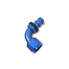 Load image into Gallery viewer, Russell Performance -10 AN Twist-Lok 90 Degree Hose End (Blue)