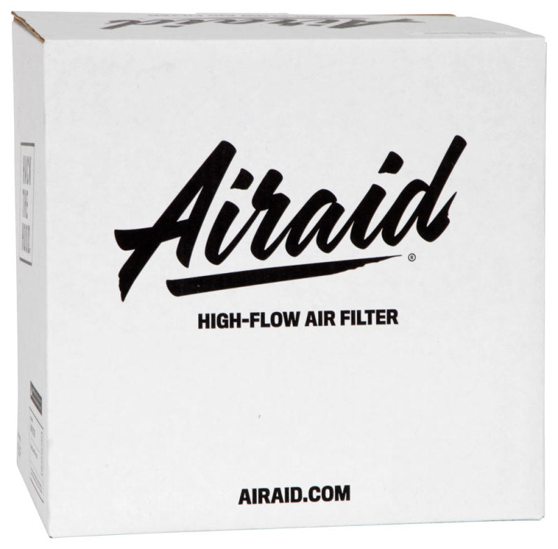 Airaid Universal Air Filter - Cone 6in FLG x 10-3/4x7-3/4in B x 7x4in T x 9in H - Synthaflow