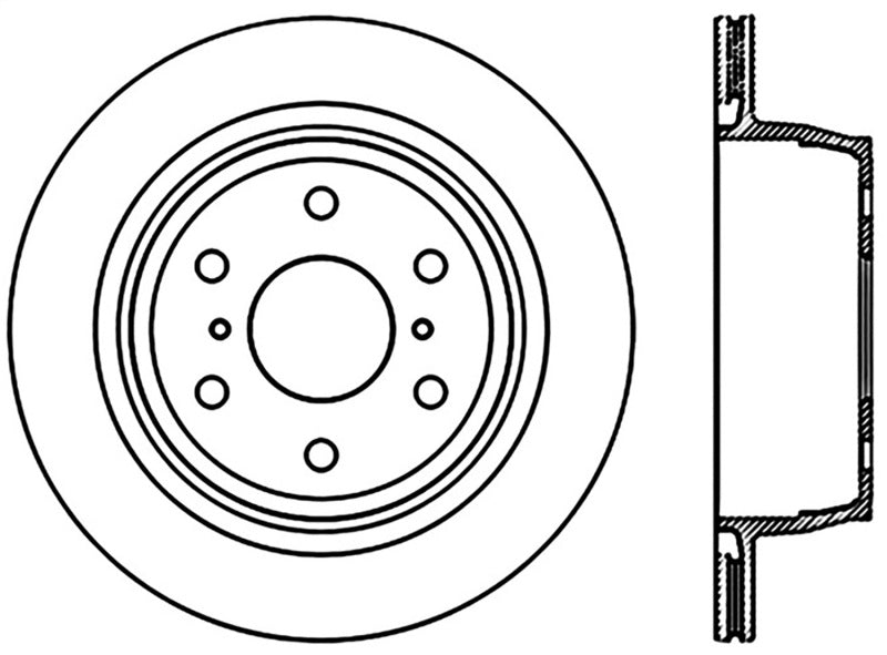 Stoptech 07-19 Cadillac Escalade Front & Rear CRYO-STOP Rotor