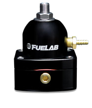 Load image into Gallery viewer, Fuelab 525 Carb Adjustable FPR In-Line 4-12 PSI (1) -6AN In (1) -6AN Return - Black