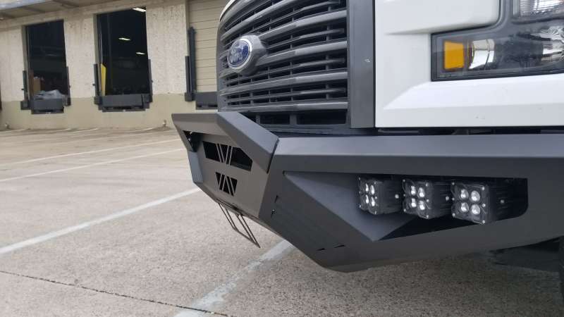 Road Armor 15-17 Ford F150 SPARTAN Front Bumper - Tex Blk