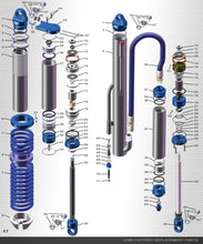 Load image into Gallery viewer, King Shocks 4.0 RS Reservoir End Cap Hose End -16 Orb (1-5/16-12 Thread)