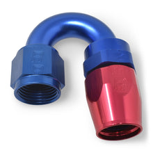 Load image into Gallery viewer, Russell Performance -6 AN Red/Blue 180 Degree Full Flow Swivel Hose End (With 9/16in Radius)