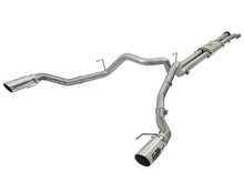 Load image into Gallery viewer, aFe MACHForce XP Exhaust Cat-Back SS-409 2017 Ford F-150 Raptor V6-3.5L (tt) w/ Polished Tips
