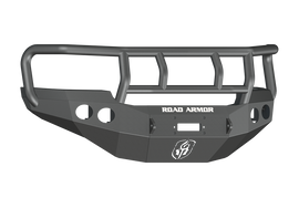 Road Armor 11-14 GMC 2500 Stealth Front Winch Bumper w/Titan II Guard - Tex Blk