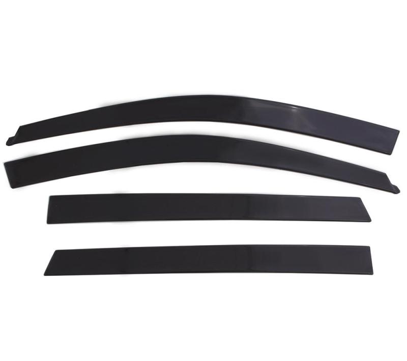 AVS 04-14 Ford F-150 Supercab Ventvisor Low Profile Deflectors 4pc - Smoke