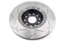 Load image into Gallery viewer, DBA 17+ Honda Civic Type R 5000 Fully Assembled 2-Piece Black Rotor Hat T3 Slotted 350mm x 32mm