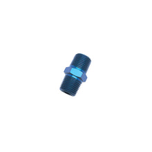 Load image into Gallery viewer, Russell Performance 1/2in Male Pipe Nipple (Blue)