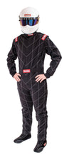 Load image into Gallery viewer, RaceQuip Black Chevron-1 Suit - SFI-1 2XL