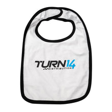 Load image into Gallery viewer, Turn 14 Distribution Baby Bib - White