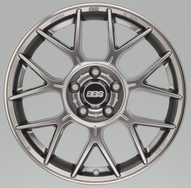 BBS XR 19x8.5 5x108 ET43 Platinum Gloss Wheel -70mm PFS/Clip Required