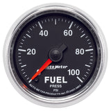 Innovate MTX Analog Fuel Pressure 0-100psi Gauge Kit - Black Dial