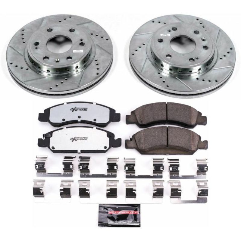 Power Stop 08-19 Chevrolet Tahoe Front Z36 Truck & Tow Brake Kit